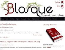 Tablet Screenshot of blosque.com